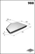 LUCAS FILTERS lfcp113 -  Фильтр воздуха в салоне